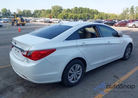 2011 Hyundai Sonata Gls from USA, damaged, VIN 5NPEB4AC2BH131646